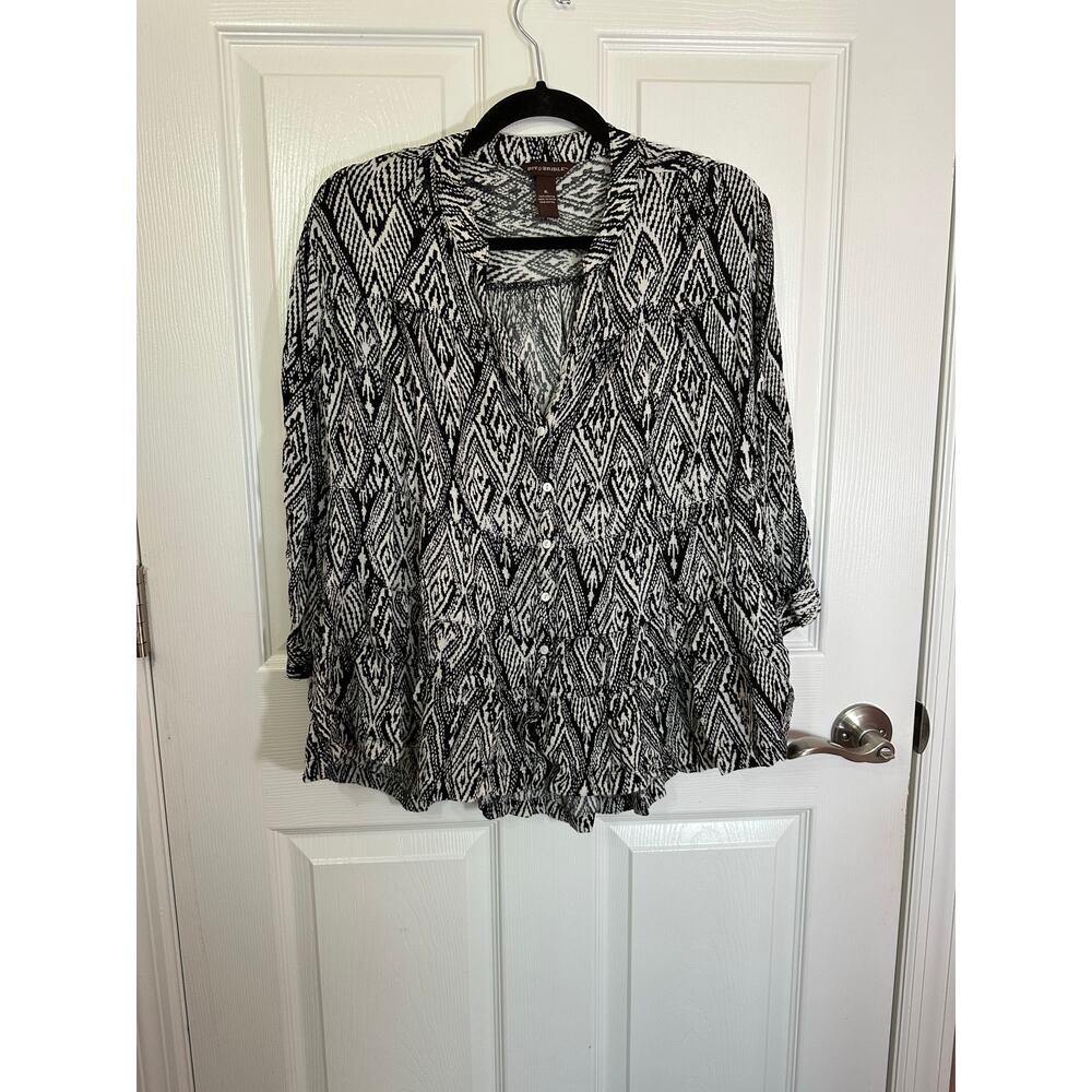 Bit and bridle XL blouse